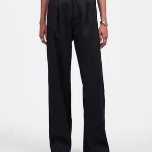Madwell Women's Dress Pants with Pleated Front and Belt Loops Size 0